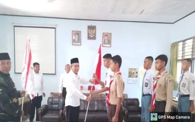 Kegiatan Pelepasan Anggota Pramuka untuk Mengikuti Raimuna dan Anggota Paskib Kabupaten Tangerang